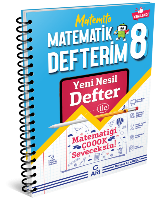 Arı Yayınları 8. Sınıf Matemito Matematik Defterim