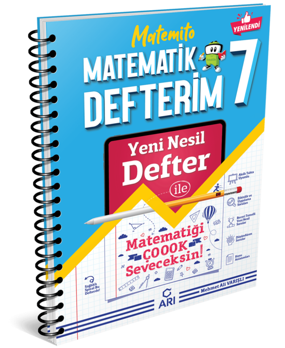 Arı Yayınları 7. Sınıf Matemito Matematik Defterim
