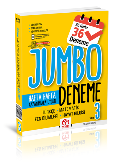 Model Yayınları 3 Jumbo Tüm Dersler Deneme