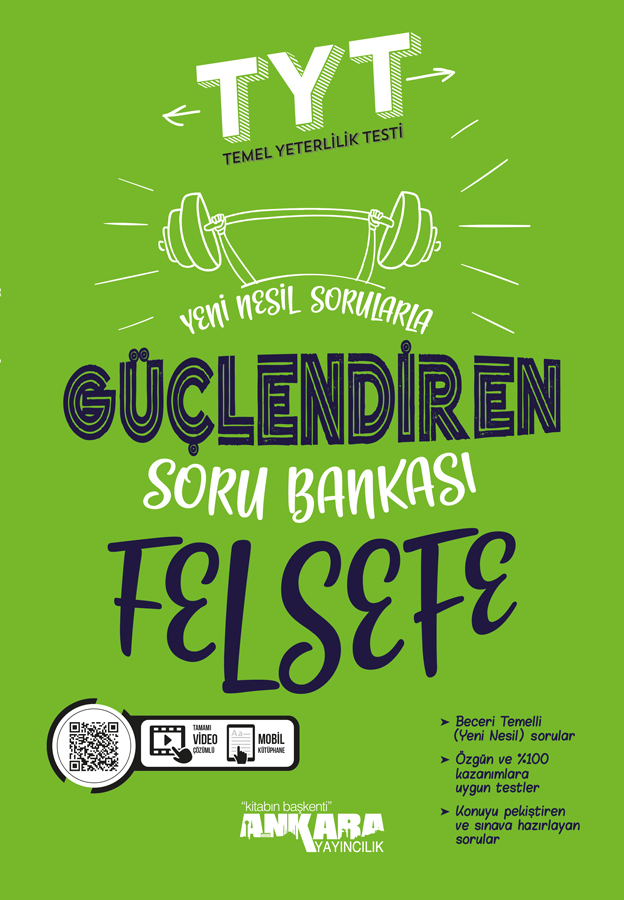 Ankara Yayıncılık TYT Güçlendiren Felsefe Soru Bankası