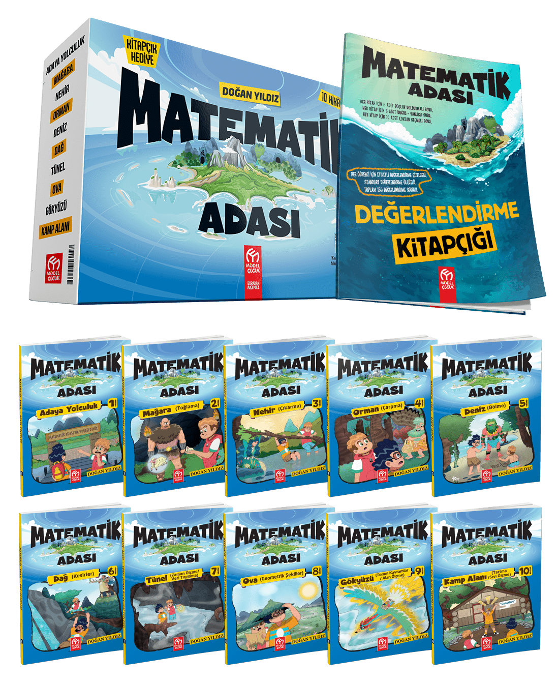 Model Eğitim Yayınları Matematik Adası Hikaye Serisi