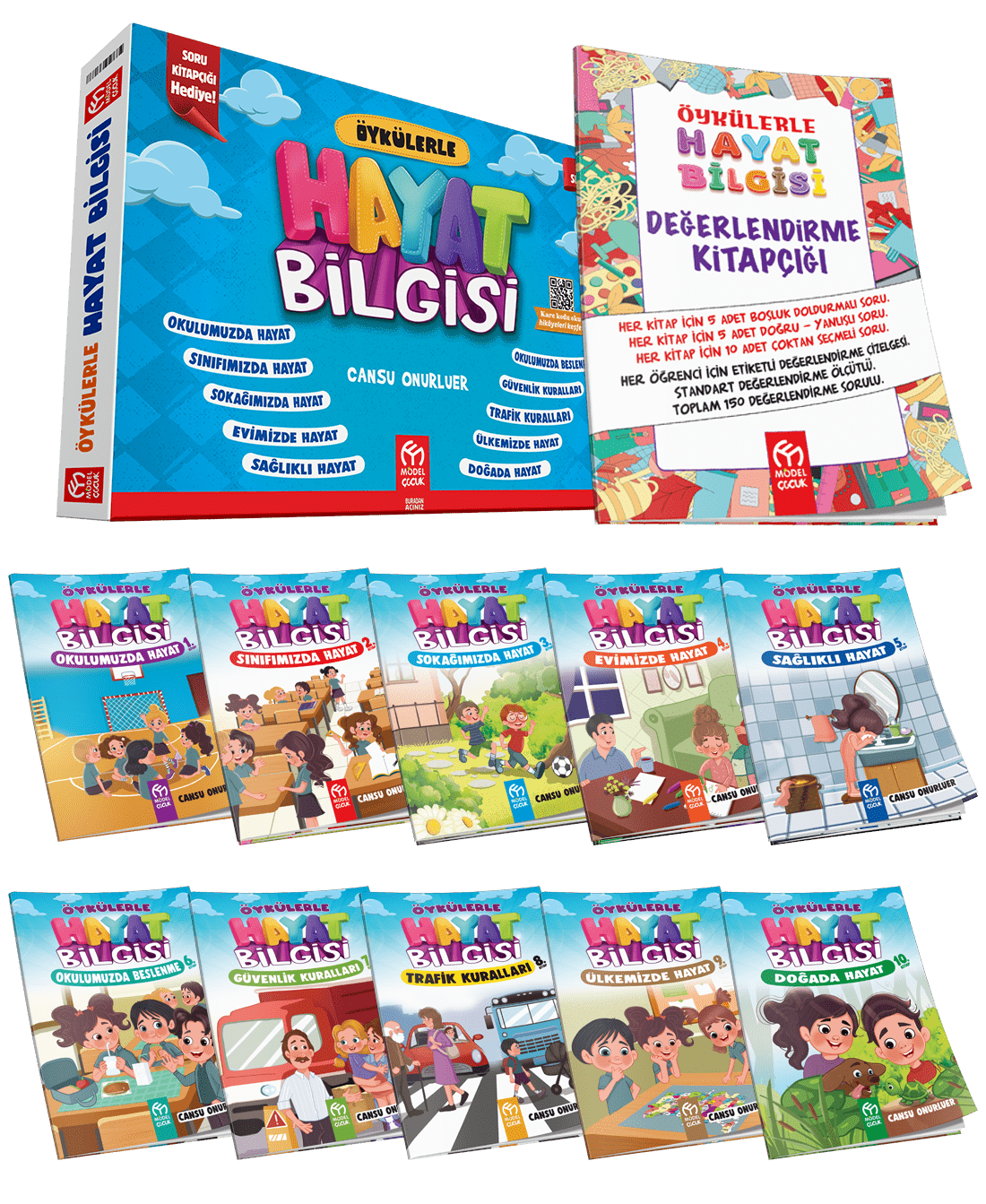 Model Eğitim Yayınları Öykülerle Hayat Bilgisi Hikaye Seti