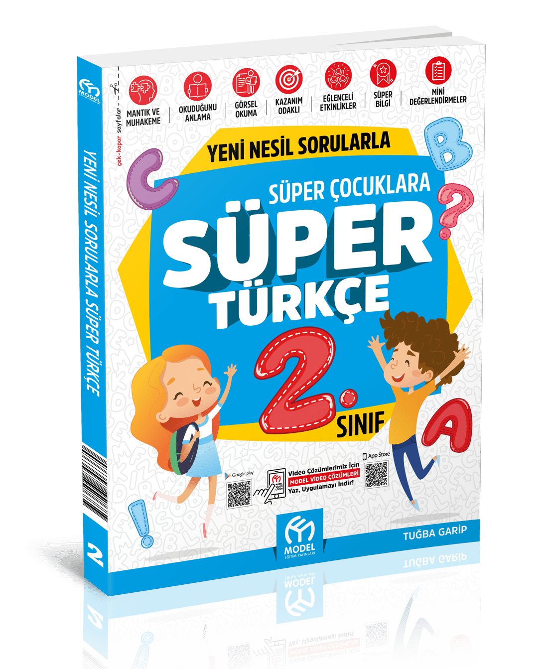 Model Eğitim Yayınları 2. Sınıf Yeni Nesil Sorularla Süper Türkçe
