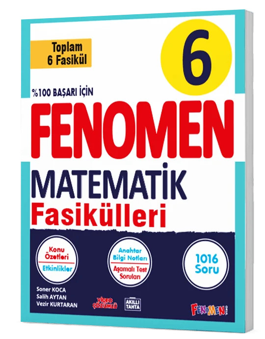 Fenomen Yayıncılık Yardımcı Kitaplarla Konu Anlatımı