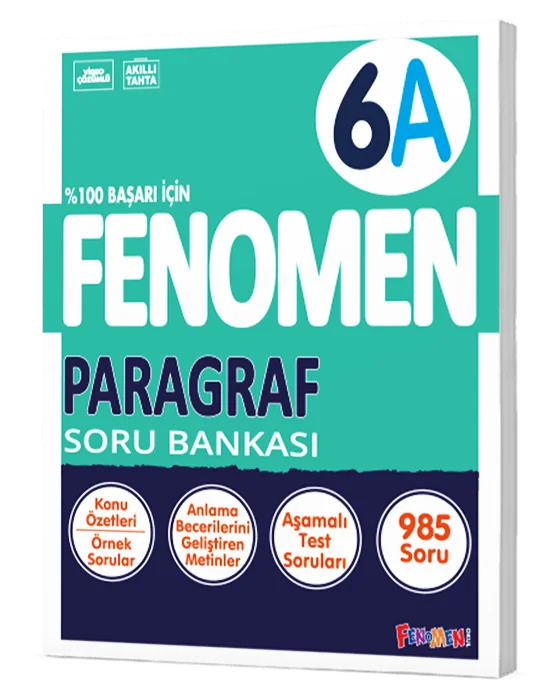 Fenomen Yayıncılık Test Kitapları ile Pratik Yapın